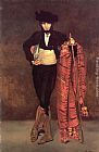Eduard Manet Famous Paintings - Young Man in the Costume of a Majo